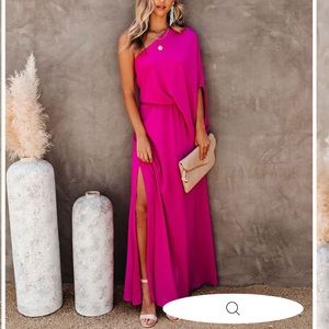 Fuchsia Maxi Dress - Brand New - Never Worn